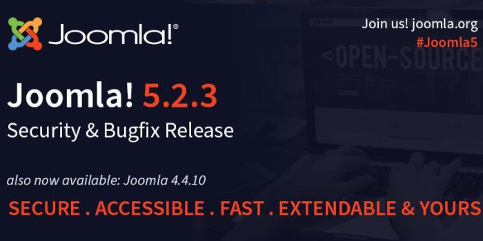 Релиз безопасности Joomla 5.2.3